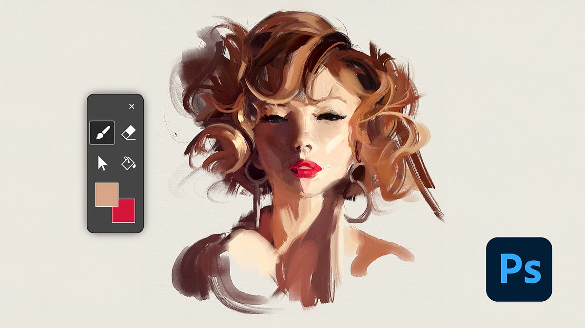 Guided Course: Create Traditional Style Digital Portraits in Photoshop