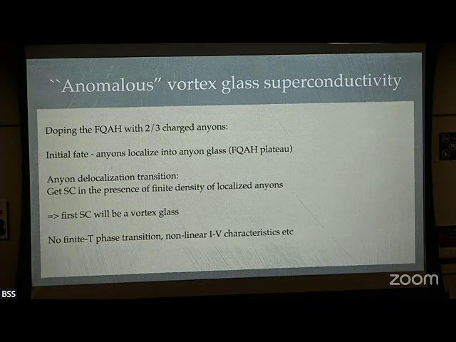 Anyonic Quantum Matter