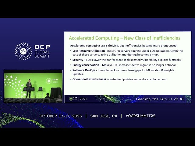 Platform Efficiency Challenges and the OCP Opportunity - Context Aware AI ML Agents on DC SCM
