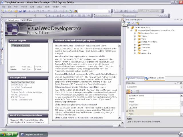ASP.NET from Scratch: Introduction to SQL Server and Data Binding
