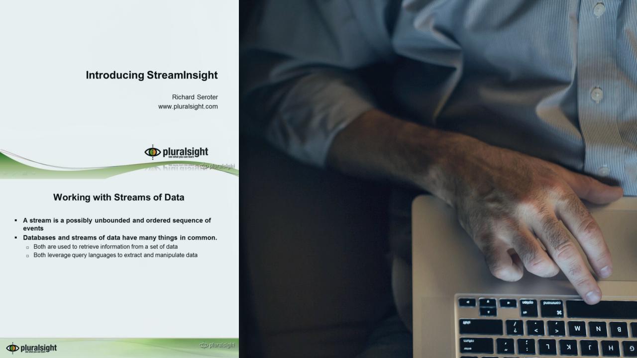 Microsoft StreamInsight Fundamentals
