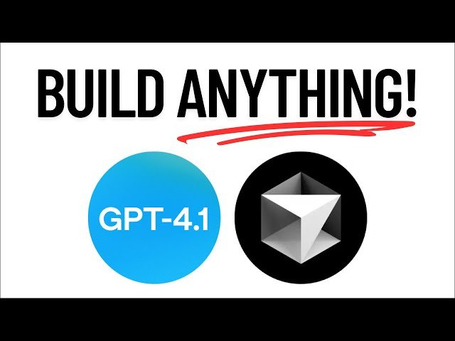 Build Anything With GPT-4.1 and Cursor AI - Beginner's Guide