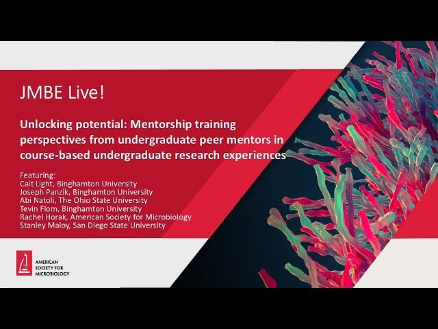 Unlocking Potential - Mentorship Training Perspectives From Undergraduate Peer Mentors in CUREs