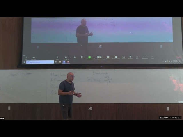 Carlos Ruiz, Colegio de Matematicas Bourbaki: Tame Neural Networks