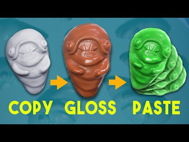 How to Make a Bunch of Glossy Resin Copies - DIY Mold-Making and Casting