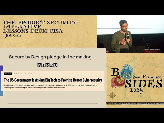 The Product Security Imperative - Lessons from CISA