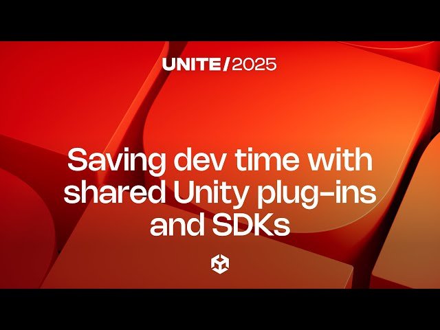 Reusable Technology - Saving Development Time with Shared Unity Plug-ins and SDKs