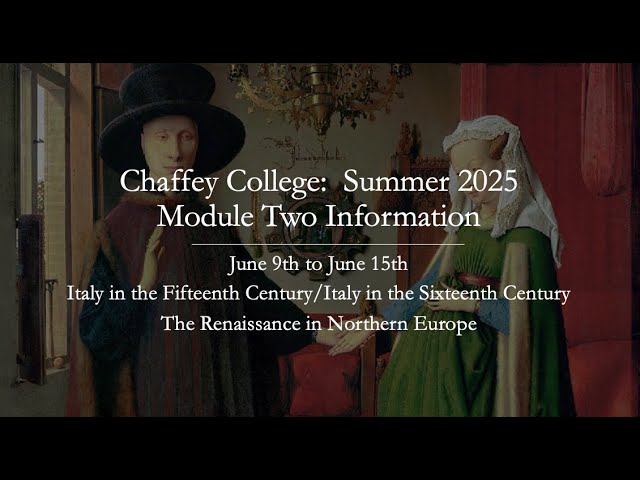 Survey of Western Art II - Module Two - Summer 2025