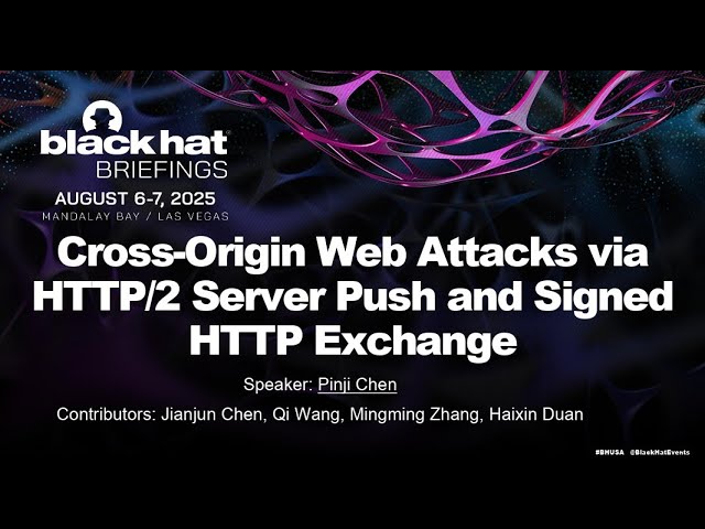 Cross-Origin Web Attacks via HTTP/2 Server Push and Signed HTTP Exchange