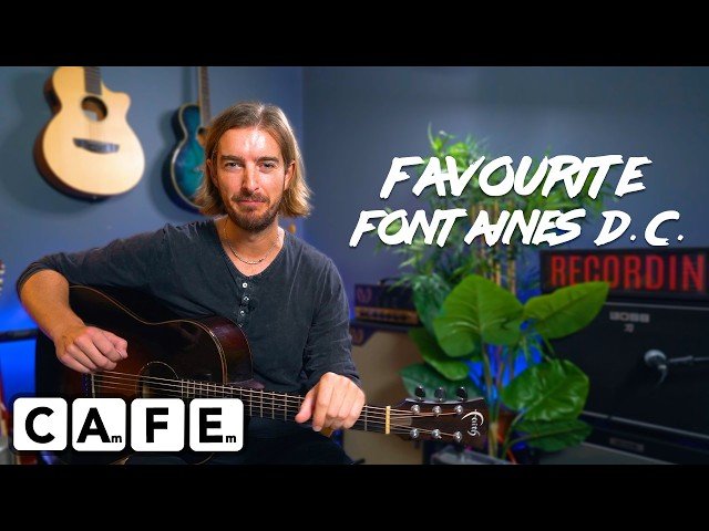Favourite by Fontaines D.C. Guitar Lesson Tutorial - Chords and Lead Parts