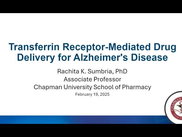 Transferrin Receptor-Mediated Drug Delivery for Alzheimer's Disease