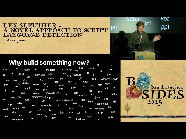 Lex Sleuther - A Novel Approach to Script Language Detection