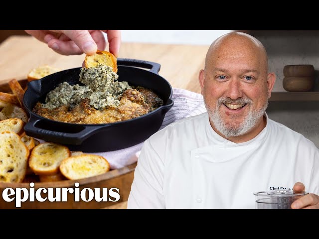 Three Dips to Elevate Your Dinner Party - Hummus, French Onion, and Spinach Artichoke