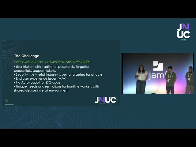 Crocs - Securing the Frontline with Authentication Flow with Jamf and Entra ID