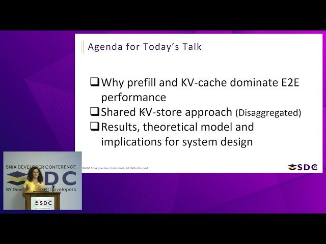 Disaggregated KV Storage - A New Tier for Efficient Scalable LLM Inference