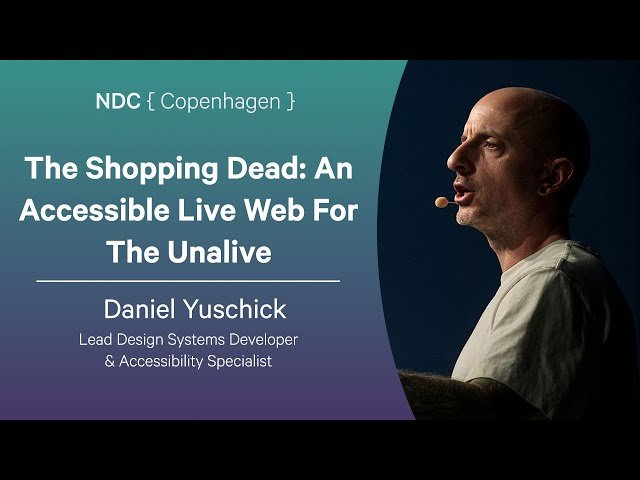 The Shopping Dead - An Accessible Live Web For The Unalive