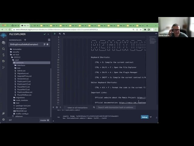 Advanced Solidity Test: Flashloan Contract via Transparent Upgrade Proxy