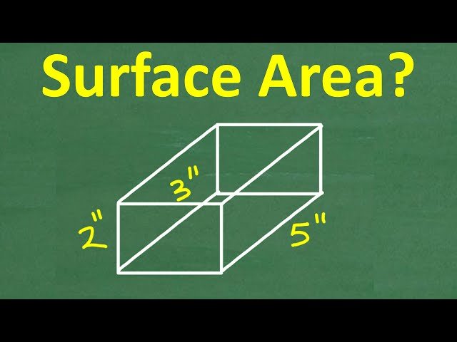Surface Area of a Cube - Can You Solve This Geometry Problem?