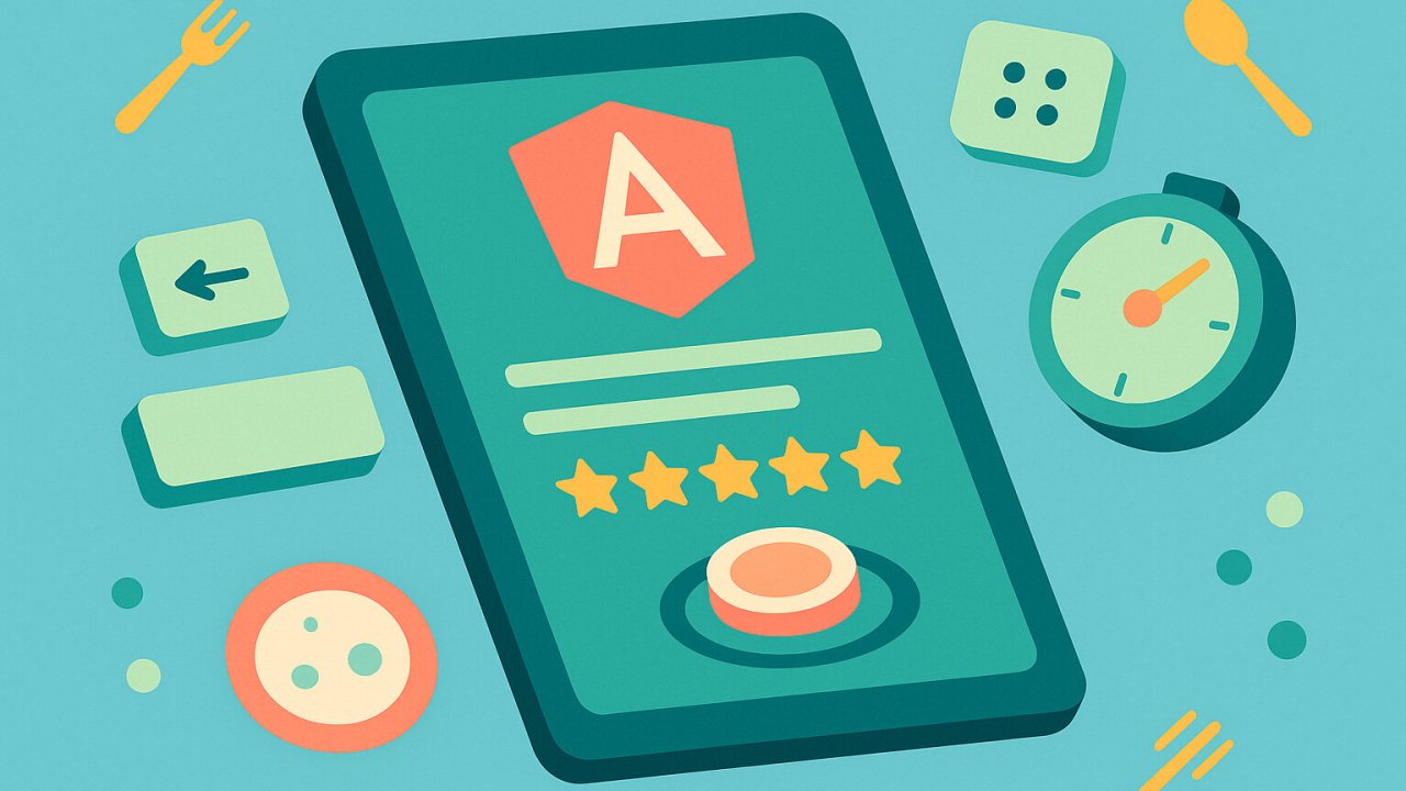 Creating the Step-by-Step Cooking Guide Page in Angular