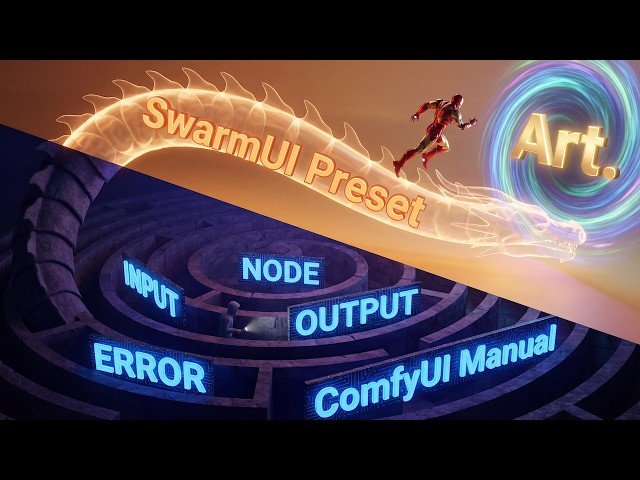 How to Use SwarmUI Presets and Workflows in ComfyUI - Custom Model Paths Setup for ComfyUI and SwarmUI