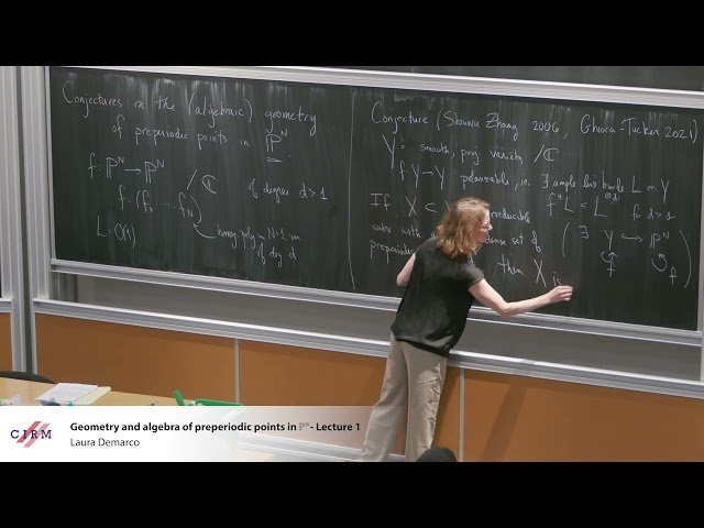Geometry and Algebra of Preperiodic Points in PN - Lecture 1