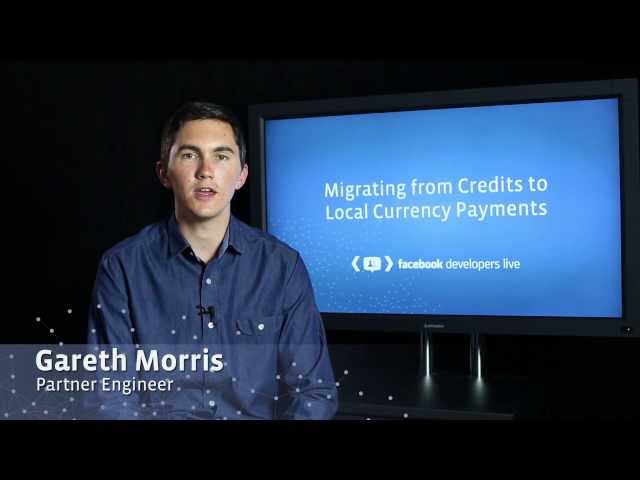 Implementing Facebook Local Currency Payments
