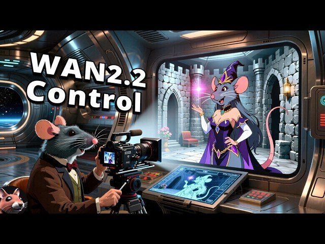 WAN 2.2 Fun with Video Control and First/Last Frames in ComfyUI