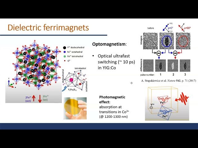Нано- и микроструктуры для сверхбыстрого управления спинами с помощью импульсов оптического и ТГц диапазонов