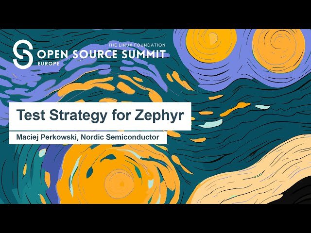Test Strategy for Zephyr