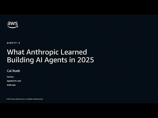 What Anthropic Learned Building AI Agents in 2025
