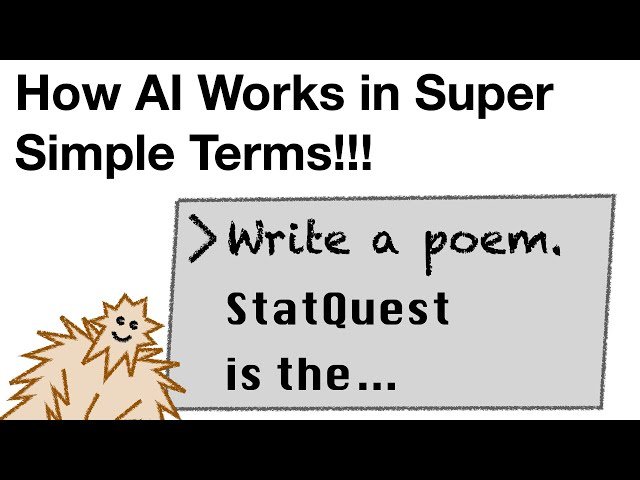 How AI Works in Super Simple Terms