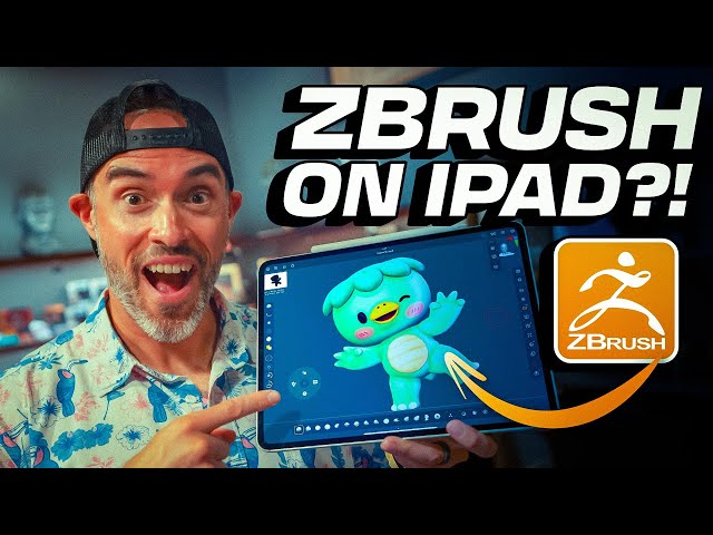 ZBrush on iPad - First Look and Sculpting Demo