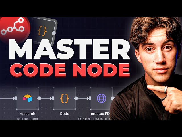 N8N Code Node - Full Guide for Non-Coders and Better Agents