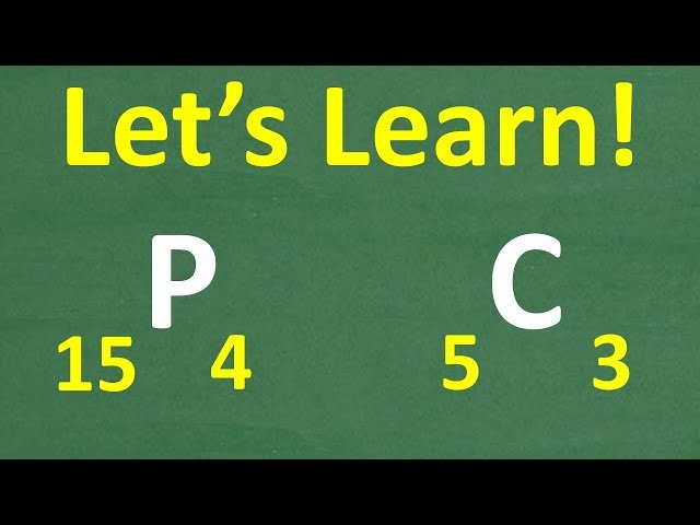 Permutations and Combinations Explained - Step-by-Step Math Tutorial