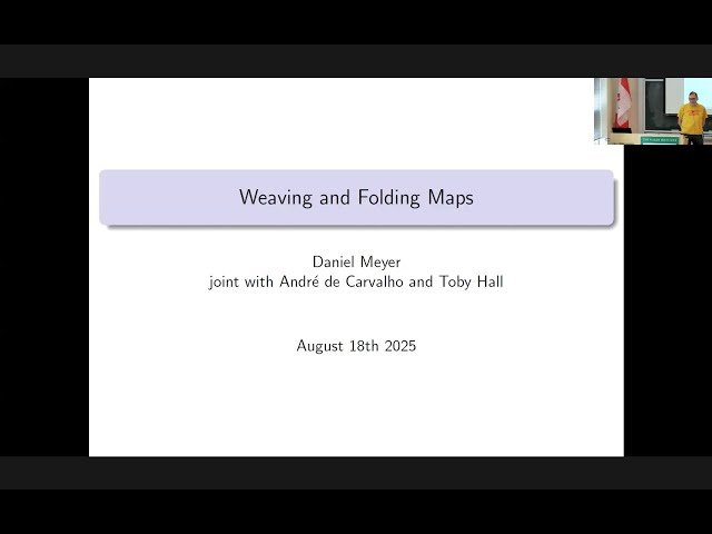 Weaving and Folding Maps