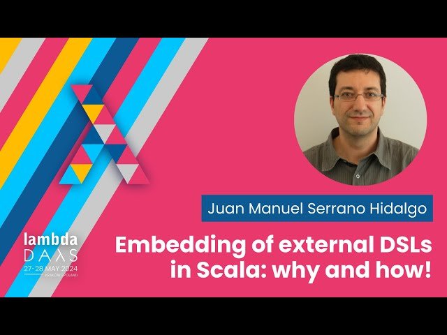 Embedding of External DSLs in Scala: Why and How