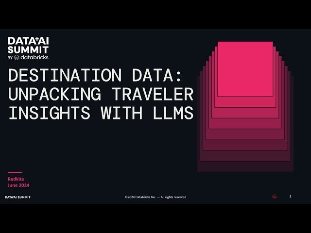 Destination Data: Unpacking Traveler Insights with LLMs