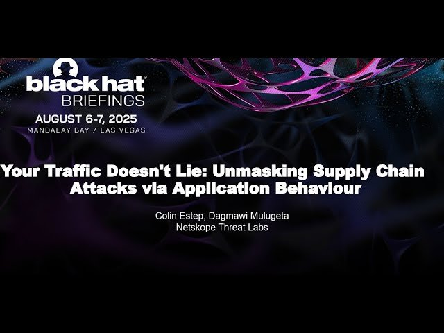 Your Traffic Doesn't Lie - Unmasking Supply Chain Attacks via Application Behaviour