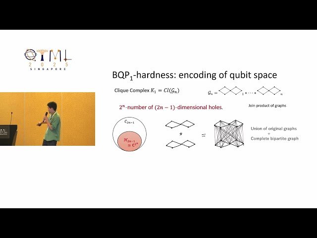 Quantum Computing and Persistence in Topological Data Analysis