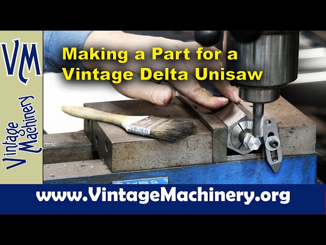 Making a Guard Bracket for a Vintage Delta Unisaw