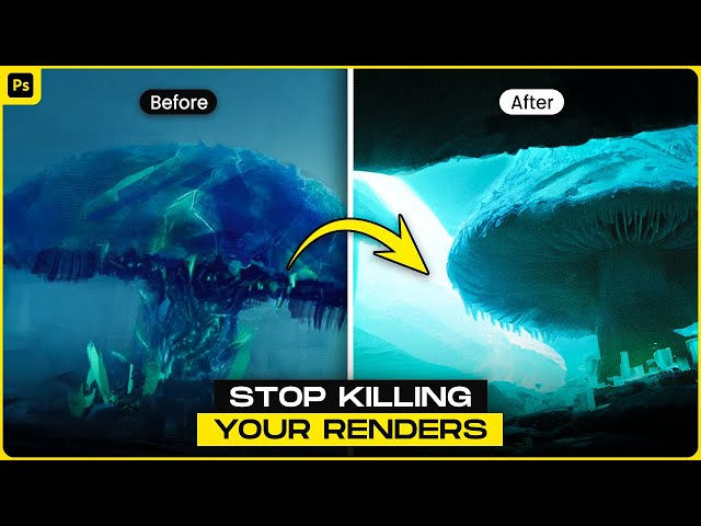 Blender Texturing Secrets - How to Keep Your Renders Clean and Readable