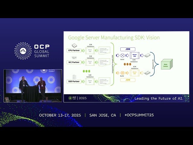 DC Stack Google Server Manufacturing SDK - Lessons Learned