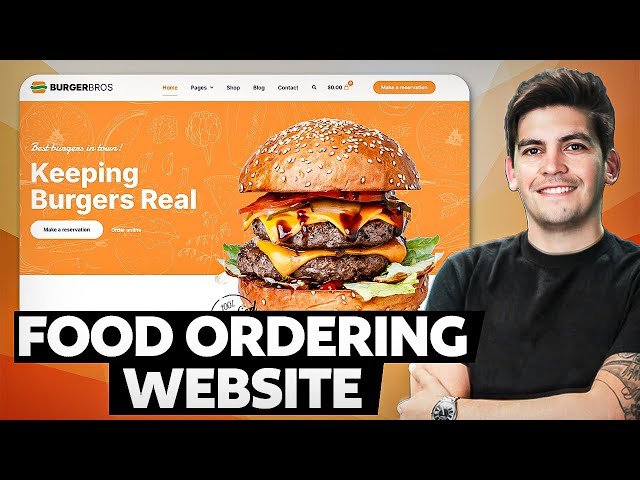 How to Make an Online Food Ordering Website with WordPress - Booking and FREE App