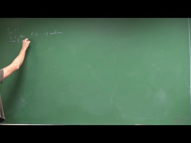 Doutorado: Geometria Algébrica II - Aula 07 (15/04/2025)