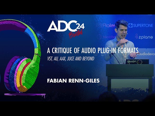 A Critique of Audio Plug-in Formats - VST, AU, AAX, JUCE and Beyond