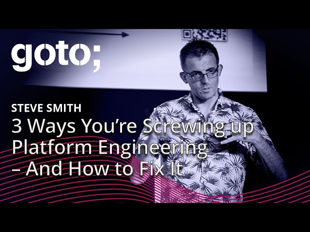 3 Ways You're Screwing Up Platform Engineering and How to Fix It
