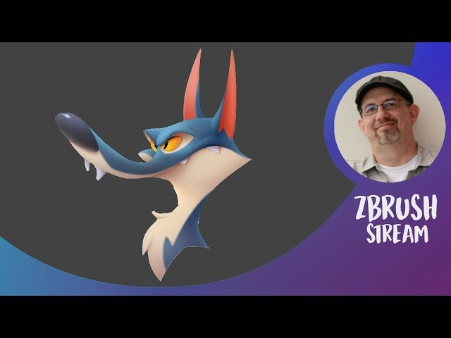 Wolf - Stylized ZBrush Sculpt - Part 1