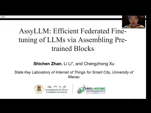 AssyLLM - Efficient Federated Fine-tuning of LLMs via Assembling Pre-trained Blocks