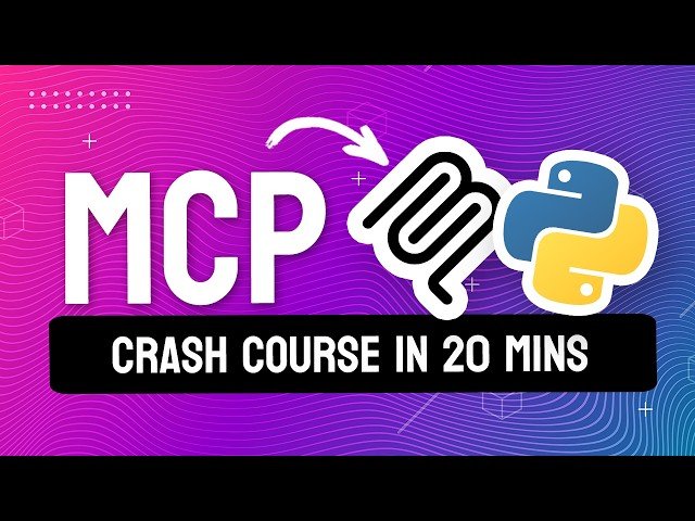 Build an MCP Server in 20 Minutes with Python