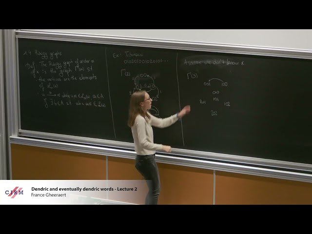 Dendric and Eventually Dendric Words - Lecture 2